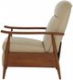 BarcaLounger® Hampton Shoreham Cream Leather Manual Recliner-5