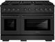 ZLINE 48" Black Stainless Steel Pro Style Gas Range-0