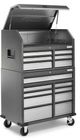 Gladiator® 41" Hammered Granite 15-Drawer Mobile Tool Chest Combo -4