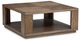 Flexsteel® Maximus Square Cocktail Table with Casters-1
