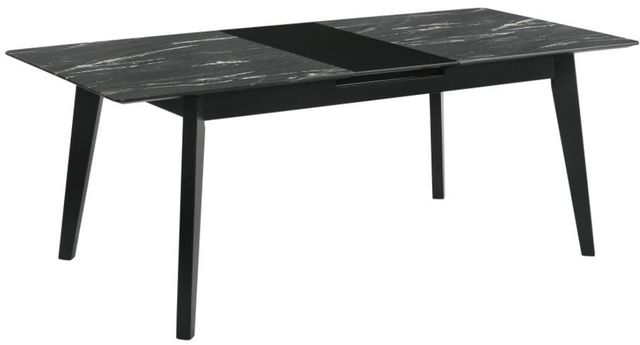 Coaster® Crestmont 7-Piece Beige/Black Dining Table Set-1