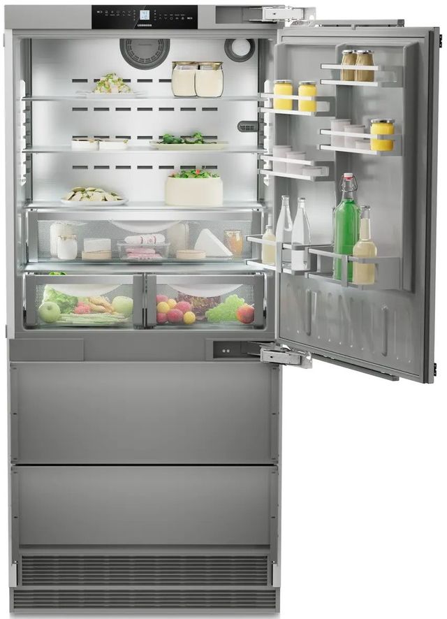 Liebherr 36" 19.5 Cu. Ft. Panel Ready Built-In Bottom Freezer Refrigerator-2