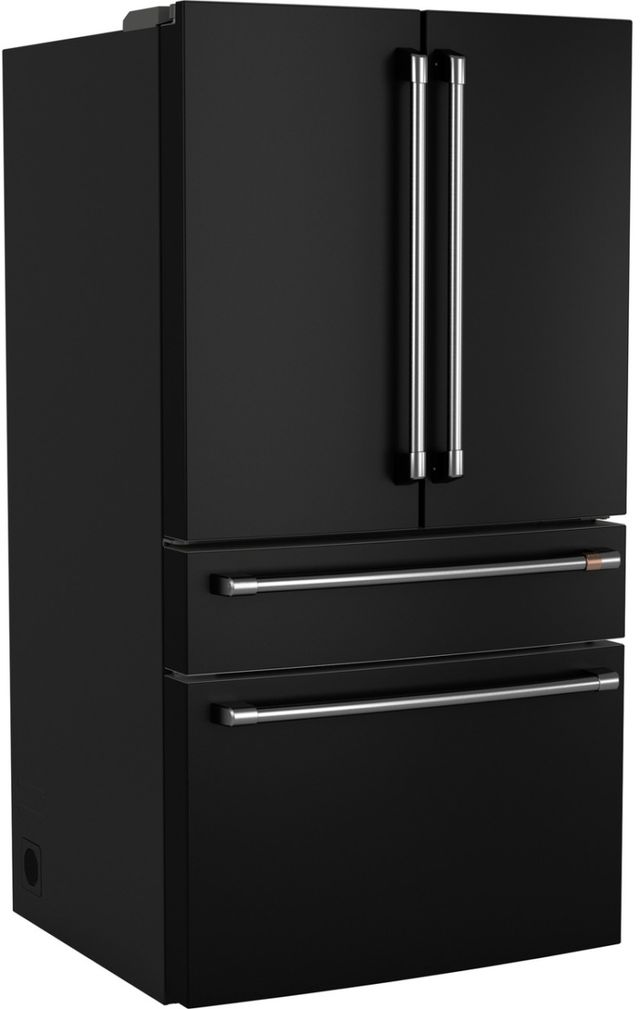 Café™ 36" 28.7 Cu. Ft. Matte Black French Door Refrigerator-2