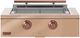 Caliber™ Rockwell 2-Burner Champagne Built-In Liquid Propane Grill with Copper Hardware-0