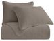 HiEnd Accents Stonewashed 3-Piece Taupe King Bedding Bundle-0