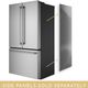 Monogram® Stainless Steel Side Panels for French Door Bottom Freezer - Right-2