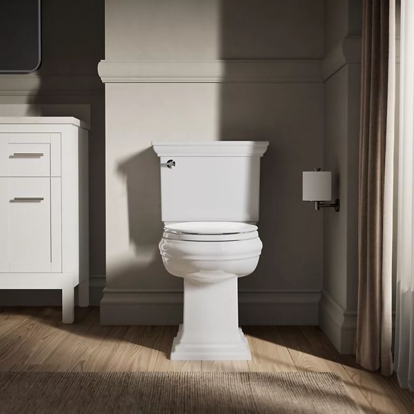 KOHLER® Triko™ White Quiet-Close™ Elongated Toilet Seat-3