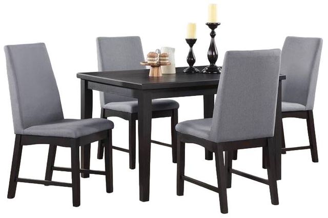 Urban Styles Furniture Maywood 5-Piece Espresso 60" Dining Set-0
