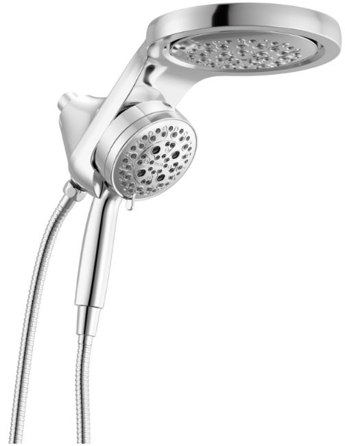 Delta Universal Showering Lumicoat® Chrome 2.5 GPM 6-Setting HydroRain® with ProClean®-0
