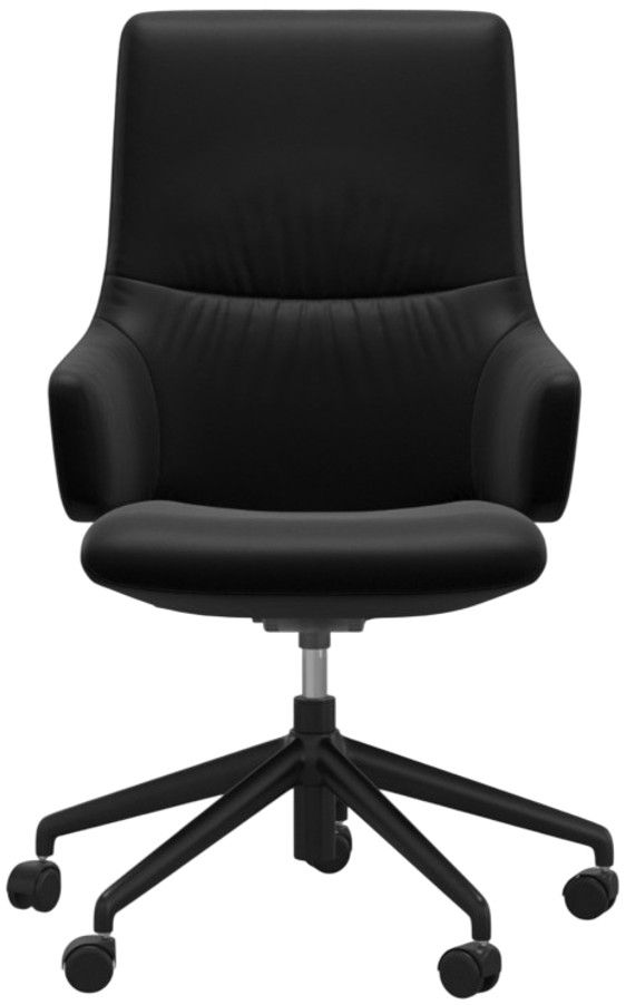Stressless® by Ekornes® Customizable Mint Large High Back Office Chair with Arms-2