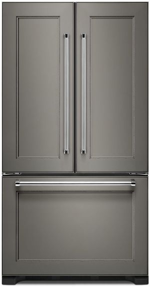 KitchenAid 36 in. 21.9 Cu. Ft. Panel Ready Counter-Depth French Door Refrigerator