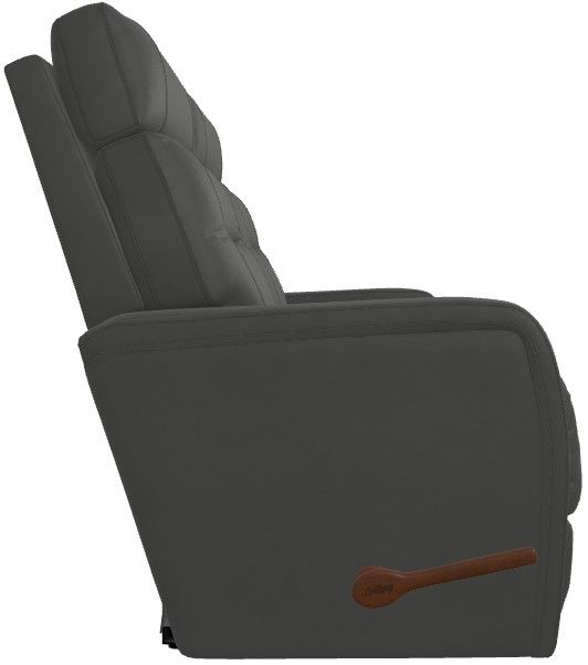 La-Z-Boy® Baron Blue Grey Leather Manual Wall Reclining Loveseat-3