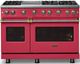 Viking® 5 Series 48" Valentine Pro Style Gas (LP) Range with Brushed Brass Trim-3