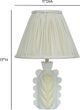 TOV Furniture Edith Cream/Ivory 17" Table Lamp-2