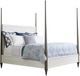 Tommy Bahama® Furniture Ocean Breeze Coral Gables White California King Poster Bed-2