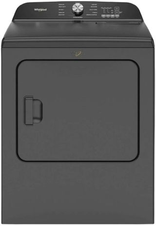 Whirlpool® 7 Cu. Ft. Volcano Black Front Load Electric Dryer
