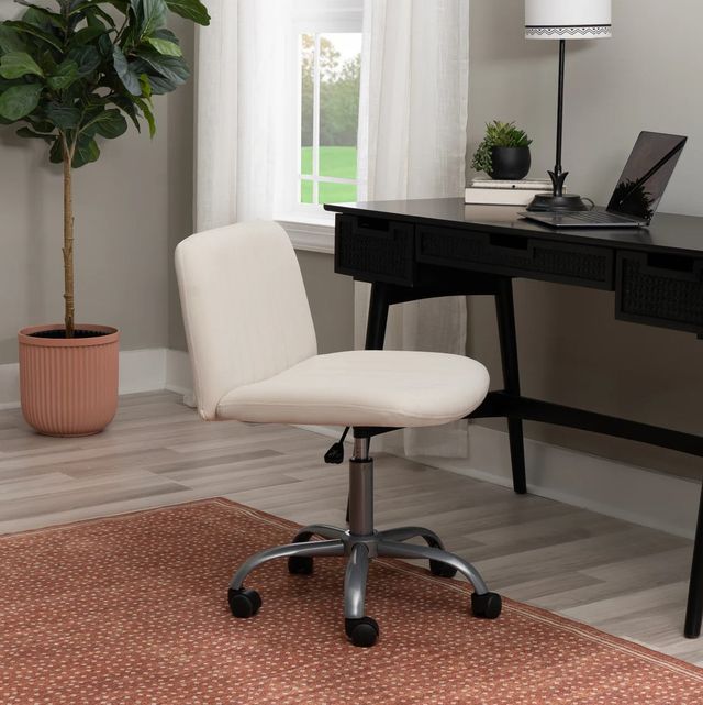 Linon Savon Bone Office Chair-1