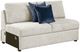 Homelegance® Isla 3-Piece Beige L-Shape Sectional with Pull-Out Bed-5