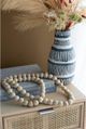 A & B Home Beige Dia Pine Sphere Beads Decorative Object-5