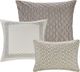 Olliix by Madison Park Signature Sanctuary Taupe/Gold Queen Comforter Set-3