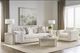 Vanguard® Furniture Customizable Ease Stocked Leone Stocked 100" Sofa-4
