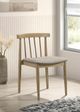 Coaster® Cullen 2-Piece Natural Oak/Wheat Dining Side Chair Set-1