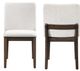New Classic® Home Furnishings Kody Cream/Dark Walnut Dining Side Chair-5