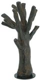 A & B Home Rustic Brown Polyresin Tree Statuary with Round Base-2