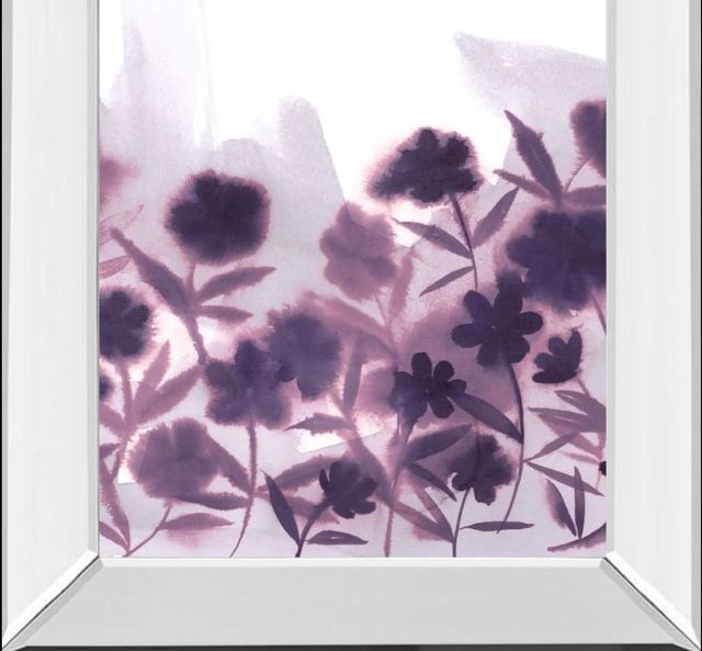 Classy Art Ultra Violets II by Grace Popp Mirror Framed Wall Art-1