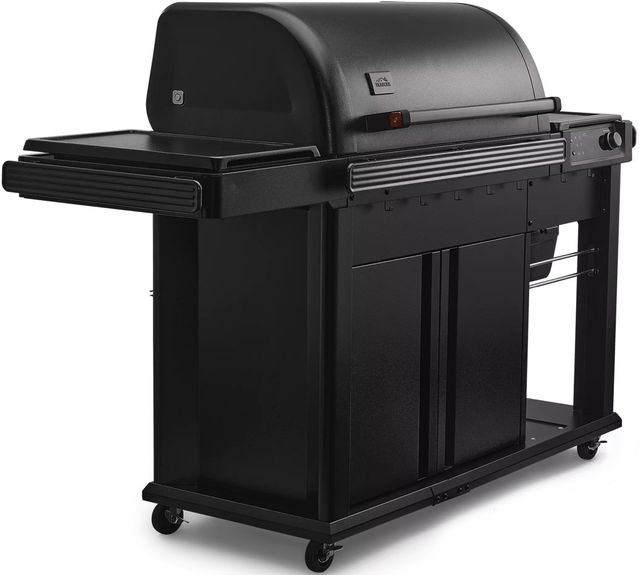 Traeger® Woodridge™ Elite 67" Black Freestanding Wood Pellet Grill-2
