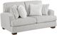 Homelegance® Santiago Light Gray Loveseat-0