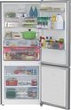 Beko 28" 14.0 Cu. Ft. Fingerprint-Free Stainless Steel Counter Depth Bottom Freezer Refrigerator -2