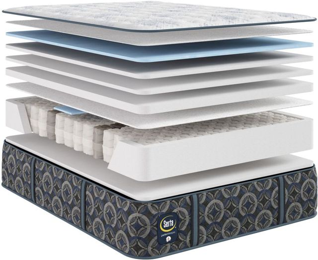 Serta® Cascade Range 14" Innerspring Extra Firm Tight Top Queen Mattress-2