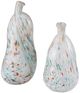 Currey & Company 2-Piece Clear/Multi-Color Kumo Vase Set-1