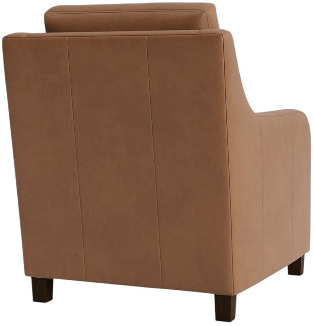 Bassett® Furniture Customizable Scarlett Slope Arm Leather Accent Chair-3