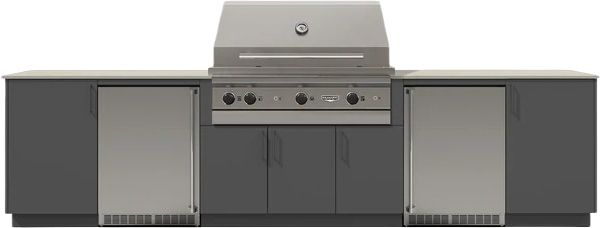 Urban Bonfire® Tundra 42 135" Anthracite Outdoor Kitchen-0