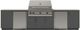 Urban Bonfire® Tundra 42 135" Anthracite Outdoor Kitchen-0