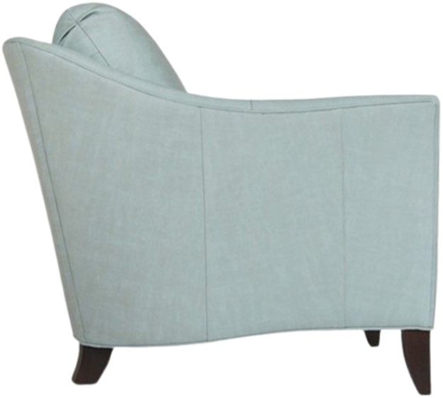 Smith Brothers Customizable 256 Leather Chair-1