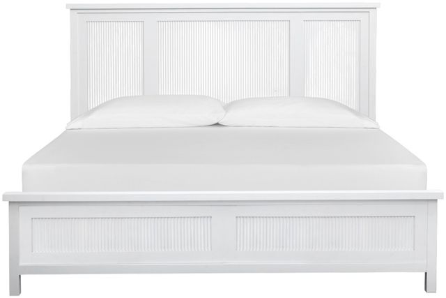 Magnussen Home® Windmill Harbour Sand/White Whisp Queen Panel Bed-2