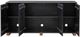 Basset Mirror Adrienne Dark Brown/Natural Server-3