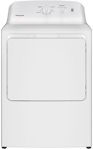 Hotpoint  6.2 Cu. Ft. White Gas Dryer