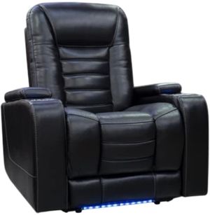 iPowr Hannah Black Triple Power Recliner