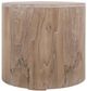 International Furniture Direct Balam Stained White End Table-3