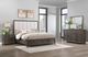 New Classic® Home Furnishings Landon 4-Piece Walnut California King Panel Storage Bedroom Set-1