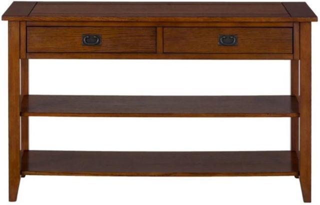 Jofran Inc. Mission Oak Console Sofa Table-2