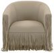 TOV Furniture Shag Me Gray Swivel Accent Chair-3