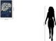 Classy Living Outspoken Midnight Muse: Floral Silhouette Wall Art-2