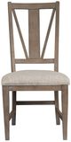 Magnussen Home® Paxton Place Baja Fog/Dovetail Gray Upholstered Side Chair-3