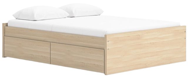 Signature Design by Ashley® Onita Natural Queen Platform Storage Bed-1