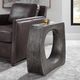 Uttermost® Valira Silver Side Table-1